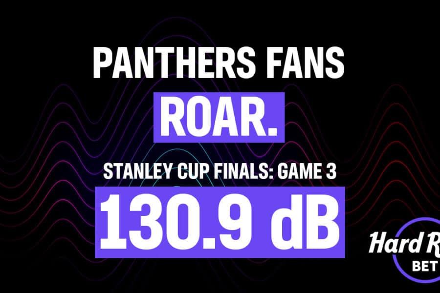 panthers fans roar: 130.9 db crowd